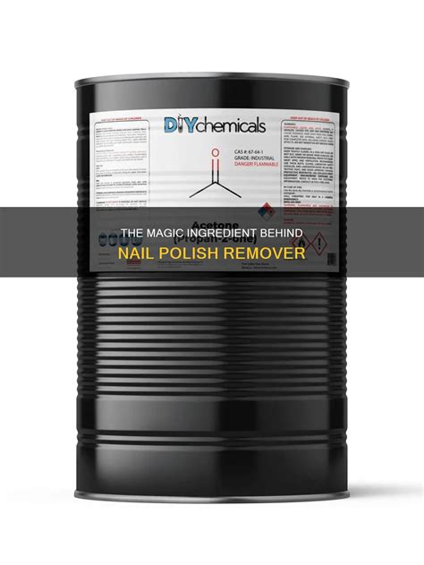 The Magic Ingredient Behind Nail Polish Remover | Nailicy