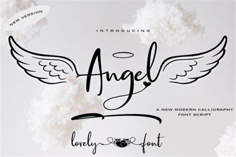 Angel Font by cocodesign · Creative Fabrica