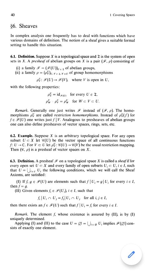 riemann surfaces - an example for sheaves - Mathematics Stack Exchange