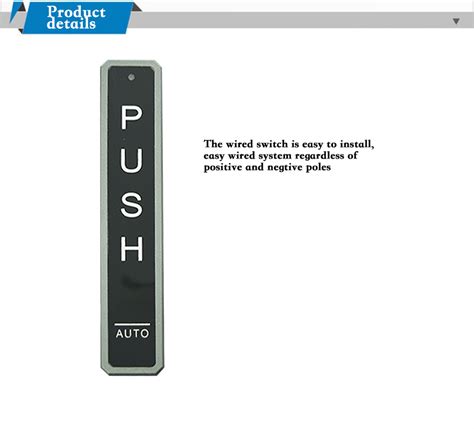 Image result for Automatic Door Button