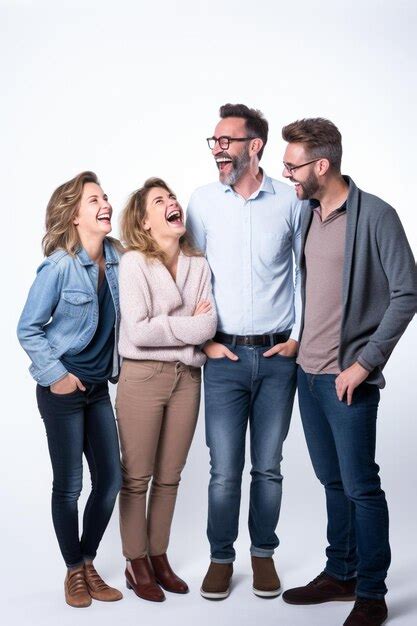 Group of People Standing and Talking Laughing 的图像结果