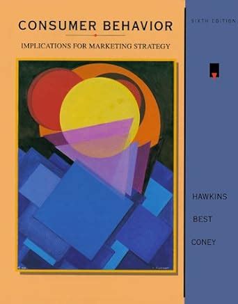 Buy Consumer Behaviour: Implications for Marketing Strategy (MCGRAW ...