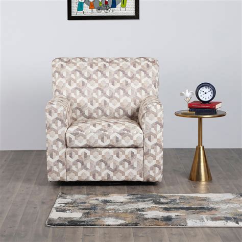 Buy Jesebel Fabric 1-Seater Sofa - Beige from Home Centre at just INR ...