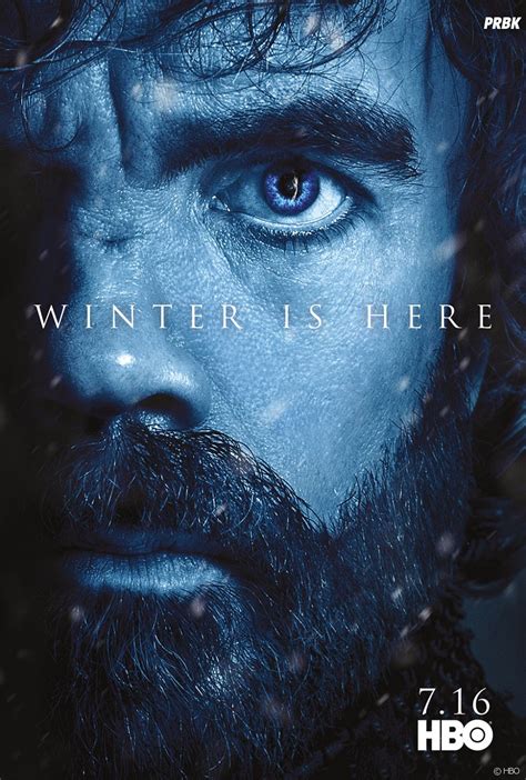 Game of Thrones saison 7 : le poster de Tyrion - Purebreak