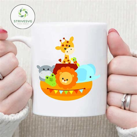 INSTANT Download. Cute Ark svg cut files and clip art. Perso | Inspire ...