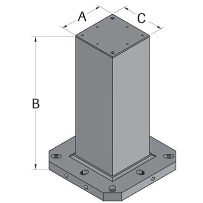 Image result for Rectangular Tooling Column