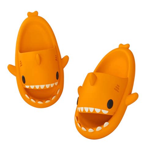 Adults' Indoor Outdoor Shoes, Funny Shark, Cartoon Slippers – Sociable ...