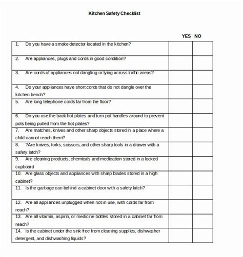 Image result for Building Security Checklist Template