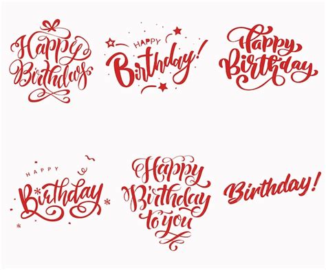 Wszystkiego najlepszego z okazji urodzin kaligrafii zestaw tekstu ...
