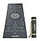 WiseLife TRU Body Alignment Yoga Mat + Sleek Yoga Strap for Men and ...