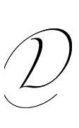 Image result for Split Monogram Letter D