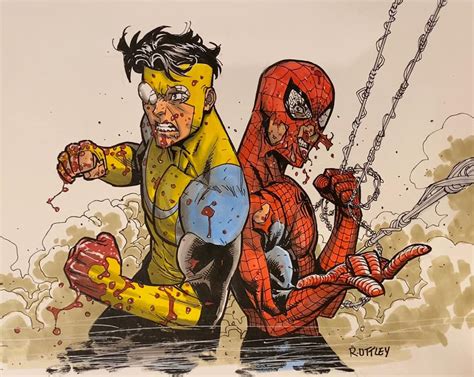 Felix Comic Art - Invincible. Spider-Man. This is why RYAN... | Facebook
