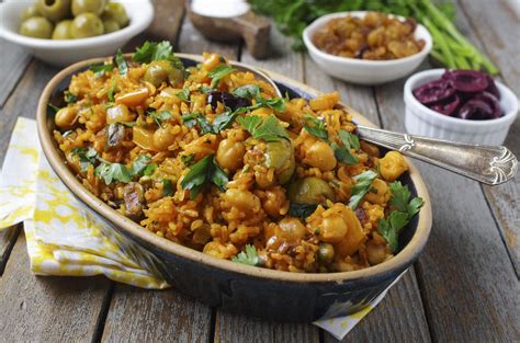 Chickpeas With Rice Recipe
