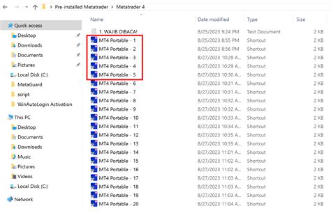 MetaTrader Program 的图像结果