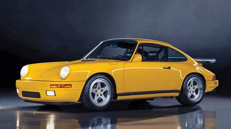 Time-capsule 1989 RUF CTR Yellowbird heads to auction
