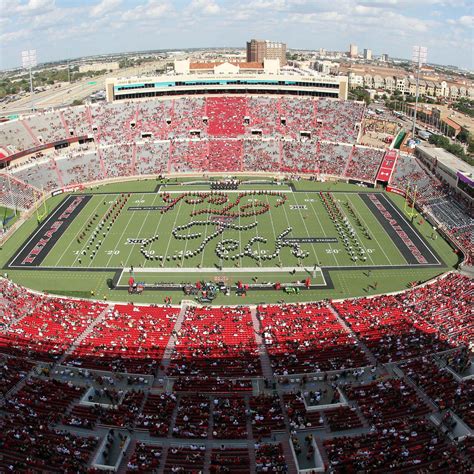 Texas Tech Football Stadium Flooded