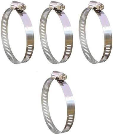Hose Clamps Stainless Steel 304 Worm Drive Adjustable Hose Clip, Heavy ...