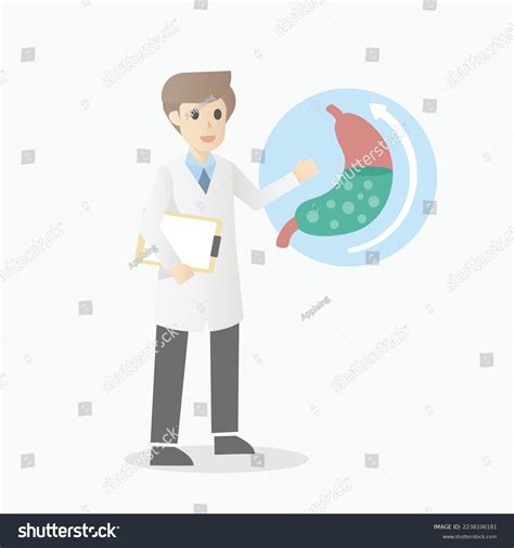 Acid Reflux Chronicgerd Symptomsgastroesophageal Reflux Disease Stock Vector (Royalty Free ...