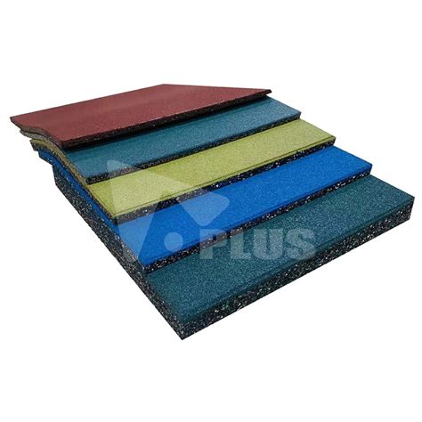 Outdoor Playground Rubber Mat Antislip Soft Fitness Gym Rubber Flooring ...
