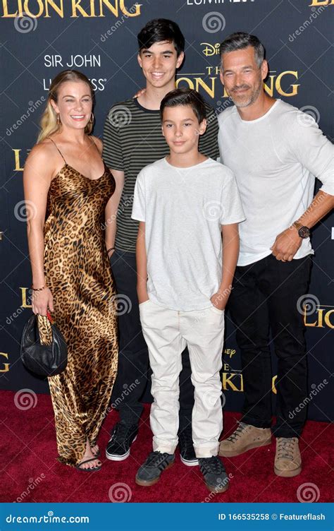 LeAnn Rimes, Eddie Cibrian, Jake Austin Cibrian & Mason Edward Cibrian ...