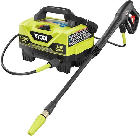Amazon.com : Ryobi 1,600-PSI 1.2-GPM Electric Pressure Washer (Model ...