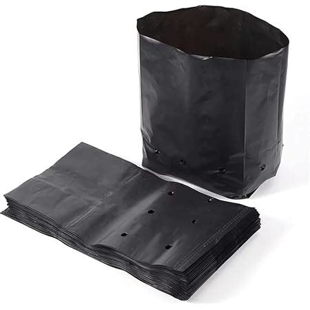 Go Garden Plastic UV Protected Poly Grow Nursery Plant Bags | Plant ...
