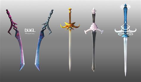 Cool Anime Sword Designs