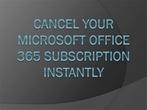 Cancel Microsoft 365 Subscription 的图像结果