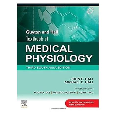 Guyton & Hall Textbook Of Medical Physiology | By Mario Vaz | 3rd ...