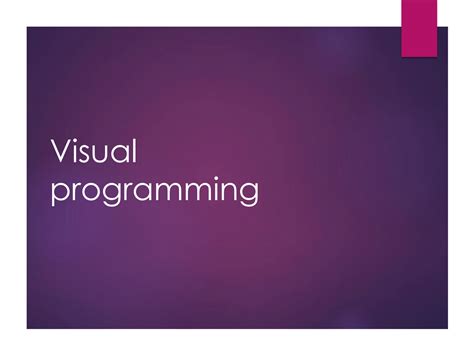 Features of Visual Programming 的图像结果