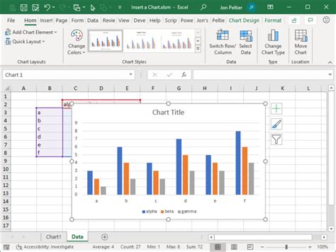 How to Create a Chart in Excel Using Macro 的图像结果
