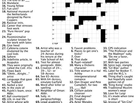 Thomas Joseph Daily Crossword Puzzle Printable - Download & Print Free ...