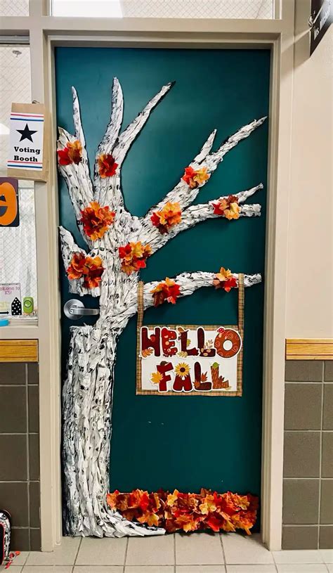 100+ Creative & Easy Thanksgiving Door Decorations for Classrooms ...