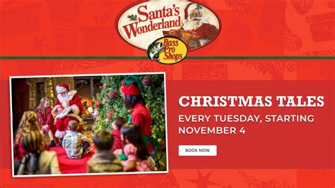 Christmas Tales with Santa at Bass Pro Shops Patriot Place, 2 Patriot ...