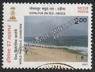 1997 Beaches of India-INDEPEX '97-Gopalpur on Sea - Orissa Used Stamp ...