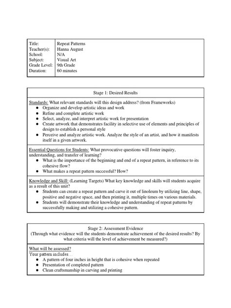 Lesson Plan Pattern 的图像结果