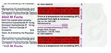 ALZIL M FORTE - Strip of 10 Tablets : Amazon.in: Health & Personal Care