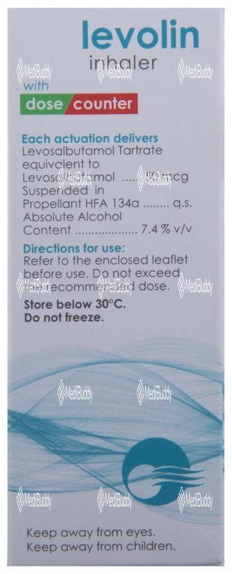 Levolin 50mcg Inhaler: Price, Uses, Side Effects & How to Use - MediBuddy
