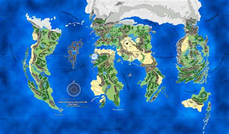 Fan-made Golarion map by DarthSunshine42 on DeviantArt