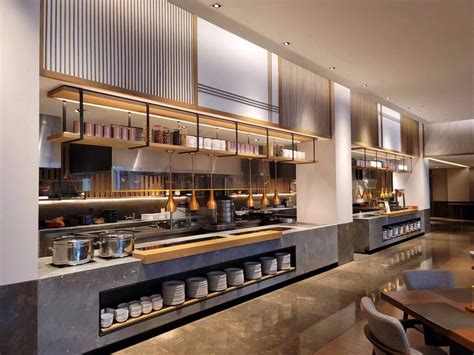 Modern Open Kitchen Restaurant Design