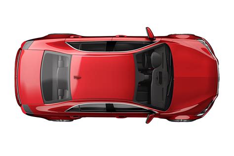 Top View Of Red Sedan Car With Transparent Background 47428537 PNG