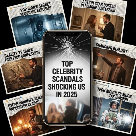 Shocking Celebrity Scandals of 2025 - Graphic Eagle