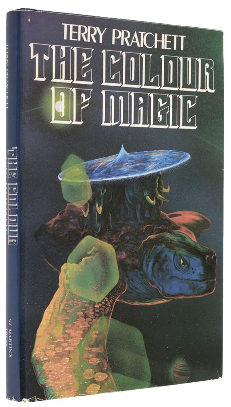 At Auction: Pratchett (Terry). The Colour of Magic, 1st US edition, New ...