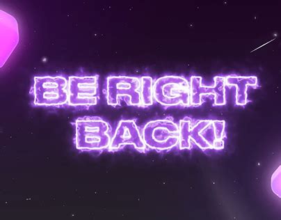 Image result for Be Right Back Screen Designs