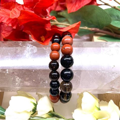 Bracelet to Balance and Strengthen the Root Chakra and for Grounding