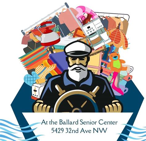 The Captain of all Rummage Sales! at Ballard Senior Center in Seattle ...