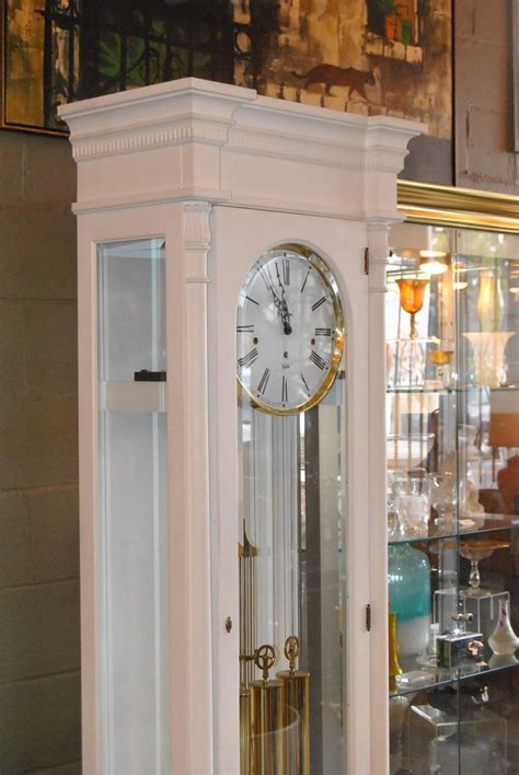 Sligh Trend Grandfather Clock, Classic Dorset Model, White at 1stDibs ...
