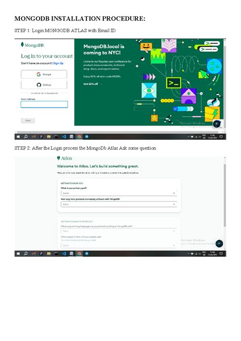 Mongodb Installation Procedure - MONGODB INSTALLATION PROCEDURE: STEP 1 ...