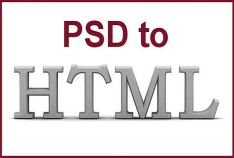 Image result for Convert PSD File to HTML