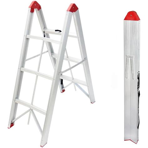 LEADALLWAY Step Ladder 3 Step Folding Compact Ladder India | Ubuy